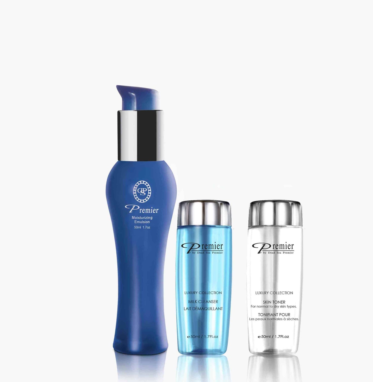 Cleanse & Moisturize Facial Treatment - Cleanser, Toner, Moisturizer
