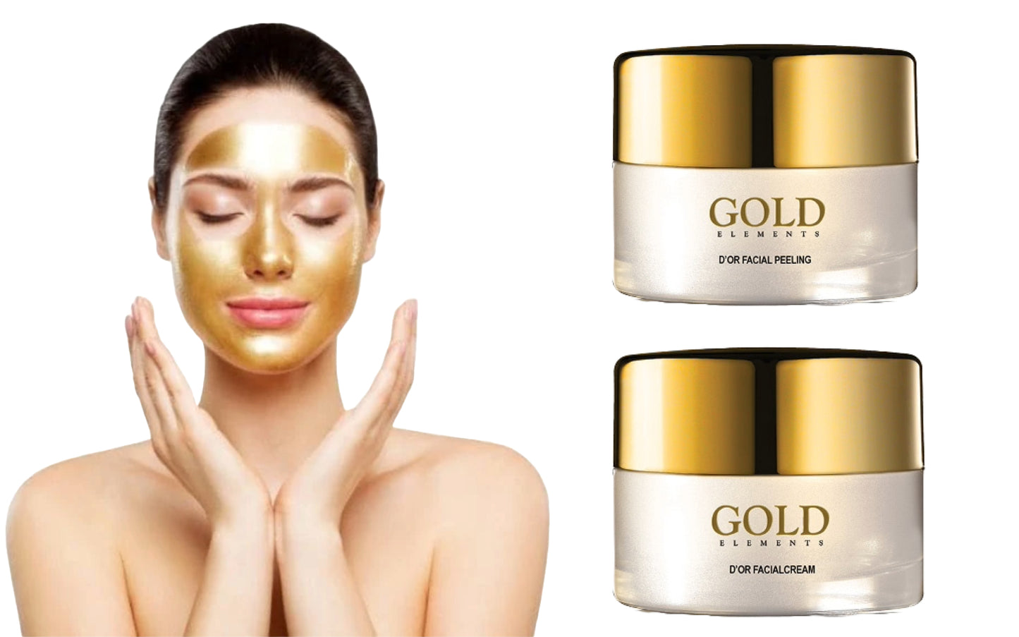 2in1 24K Skin Renewal Peel & Age Defying Cream Beauty Rest Set