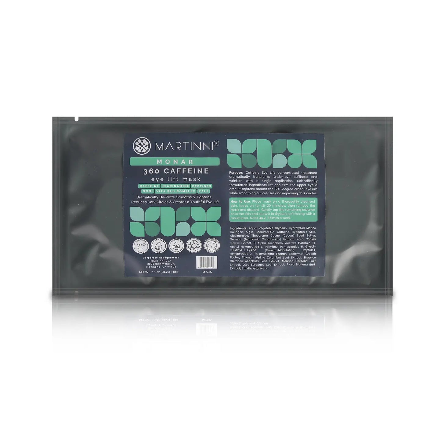 360 Caffeine Eye Lift Mask 1.1 oz. (31 g)