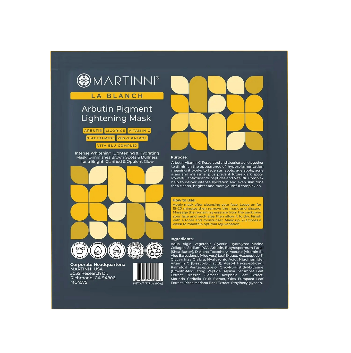 Arbutin Pigment Lightening Mask 3.17 oz.