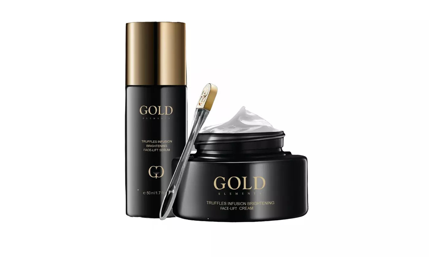 24K Truffle Infused Brightening Face Lift Cream & Serum Set