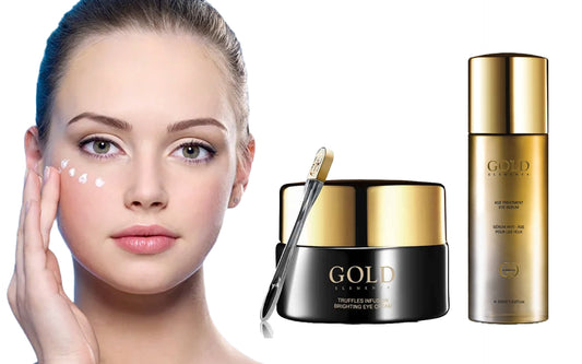 24K & Truffle Infusion Eye Treatment Bundle - Brightening Eye Cream & Eye Serum