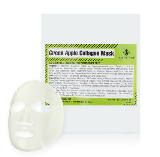 Melalight Pigment Correxion Green Apple Collagen Mask 1.62 fl oz. (48ml)