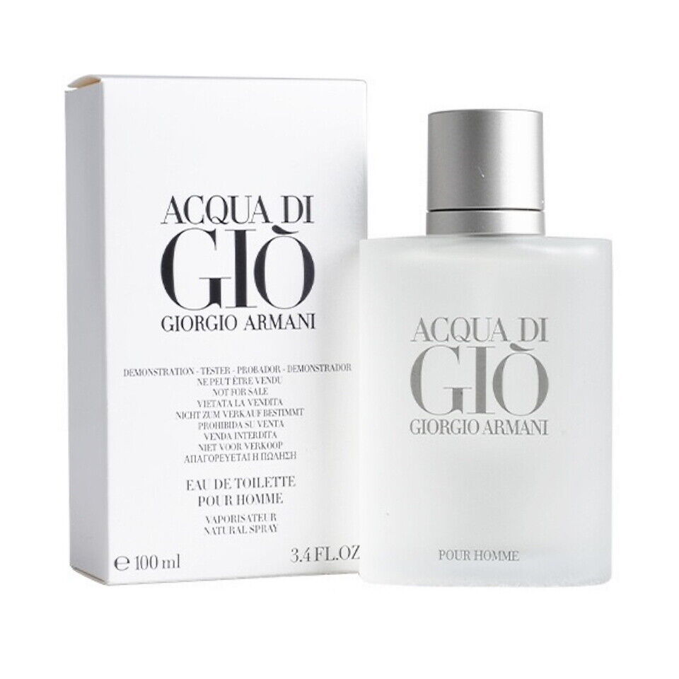 Giorgio Armani Acqua Di Gio Pour Homme Eau de Toilette Spray 3.4 oz Tester